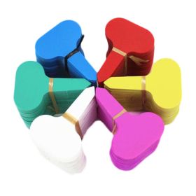 100 Pcs Plant Labels Colorful Plastic T-Type Plant Tags Nursery Garden Pot Plant Markers, Random Color