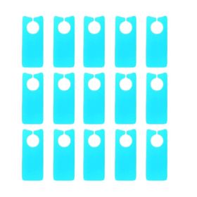 100 Pcs Plastic Plant Labels Nursery Garden Plant Tags Grape Watermelon Pollination Plant Markers, Blue