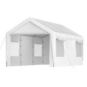 10X20 carport white