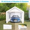 10X20 carport white