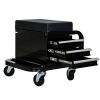 Heavy Duty Workshop Bench - Rolling Bench For Garages And Workshops With 360 Degree Swivel Wheels - Ideal Mechanical Bench or Workshop Bench