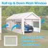 10X20 carport white