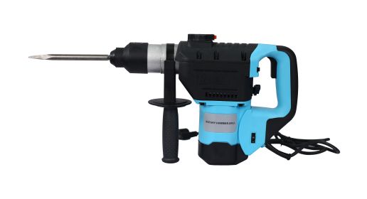 Rotary Hammer 1100W(Red + Black) 1-1/2" SDS Plus Rotary Hammer Drill 3 Functions (Color: Blue)