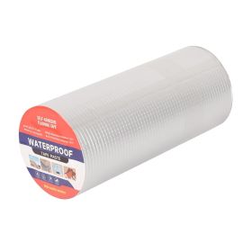 Waterproof Tape for Leaks Aluminum Butyl Tape with Adhesive for RV Repair, Glass Repairs, Air Mattress Patch, Window Caulking, Boat Sealing (size: 12in x 32.8ft)