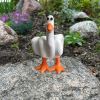 1/2pcs Interesting Funny Duckling Statue Decorations, Cute Duck Resin Garden Statues, Duckling Resin Decorative Sculptures, Home Tabletop, Living Room