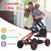 4 Wheel Pedal Powered Ride On Car with Adjustable Seat