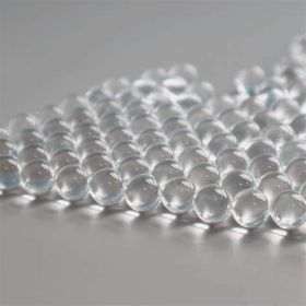 Solid Clear Acrylic Precision Ball +/-0.005", Transparent Small PMMA Resin Spheres (QTY: 10, size: 1.25")